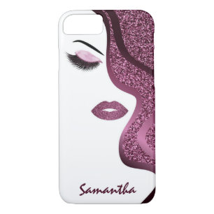 Glitter woman Case-Mate iPhone case