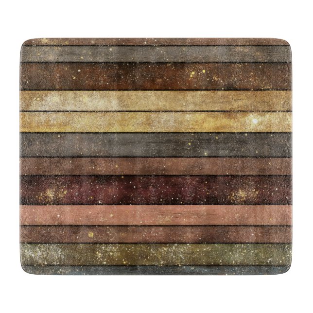Glitter Wooden Board Pattern (Front)