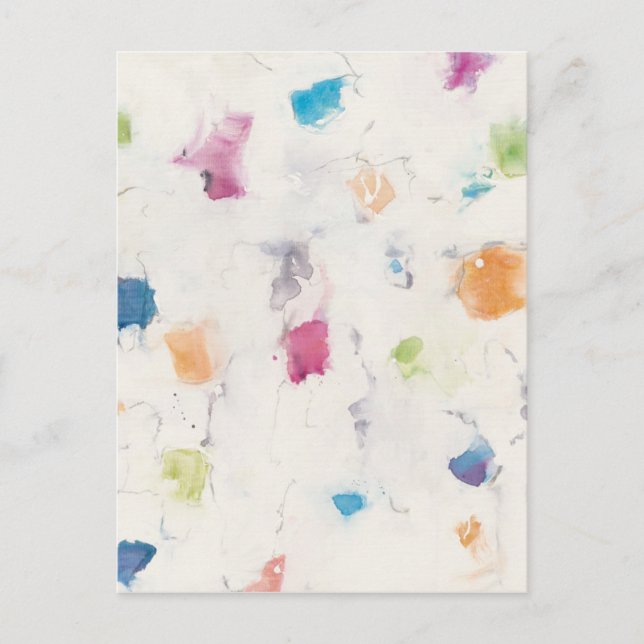 Glitterati I Abstract Print | Mike Schick Postcard (Front)