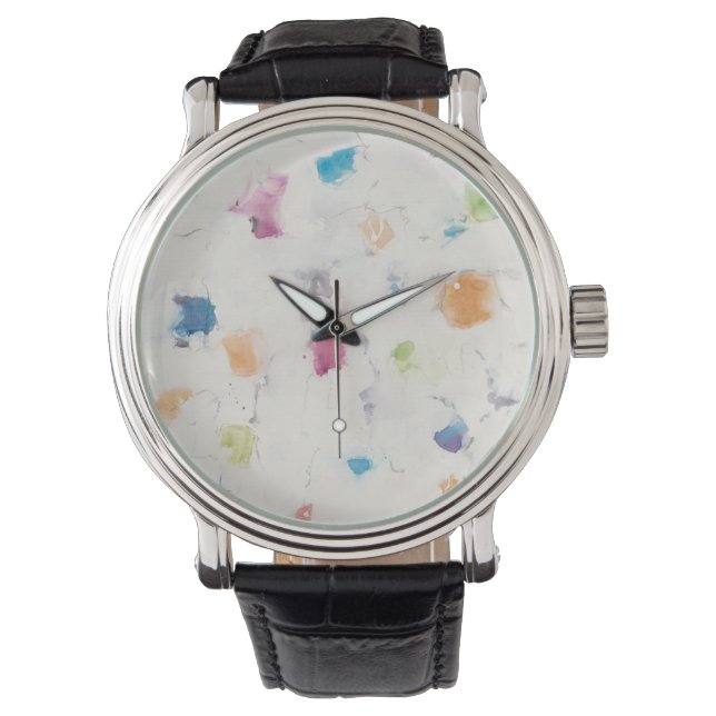 Glitterati I Abstract Print | Mike Schick Watch (Front)
