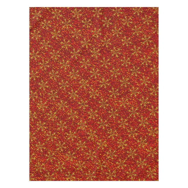 Glittered Christmas Tablecloth (Front)
