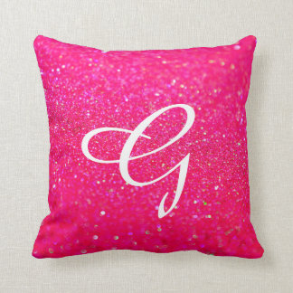Glittered Pillow Pink