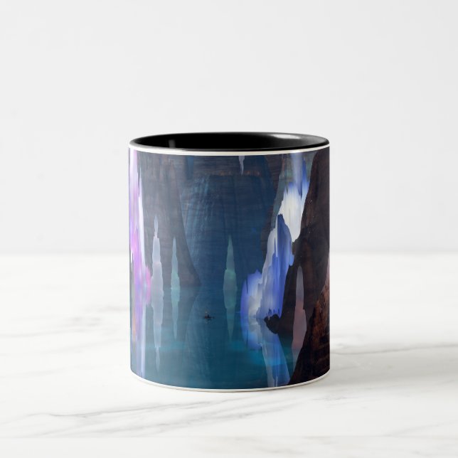 Glittering Caves by Night Mug (Center)