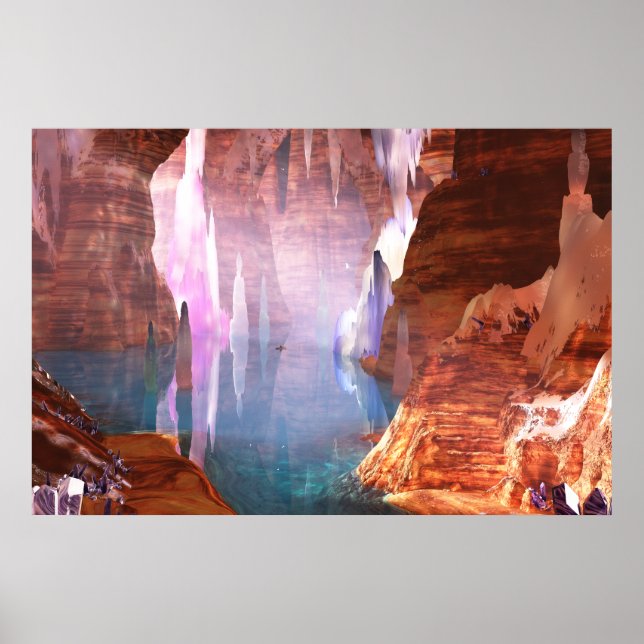 Glittering Caves Print (Front)