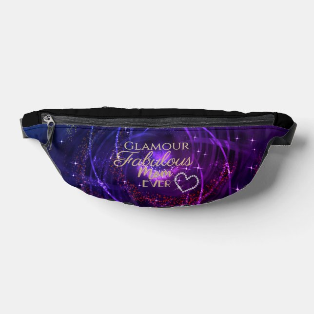 Glittering Glamour Mom  Fanny Pack (Lay Down)