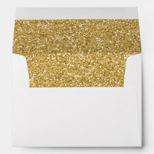 Glittering Gold Envelopes