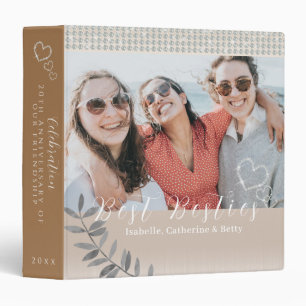 Glittering Hearts Besties Photo Binder