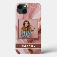 Glittering Rose Gold Elegance Photo