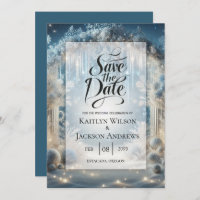 Glittering Snowy Forest Wedding