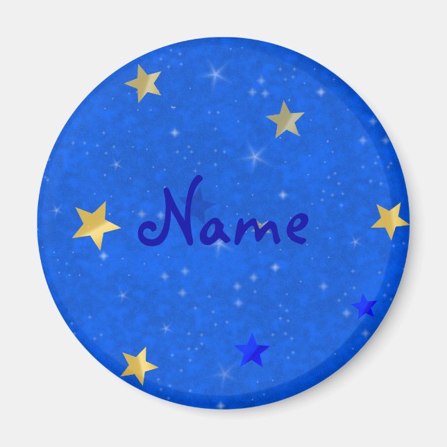 Glittering star celestial magnet (Front)
