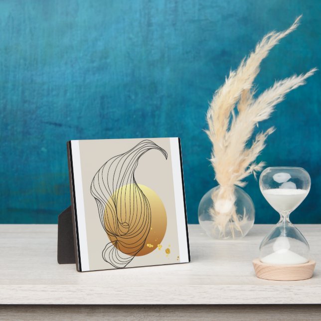 Glittering texture design plaque (Insitu)