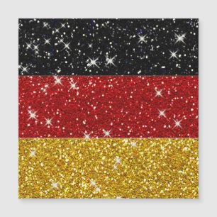 Glitters Germany Flag with Sparkles