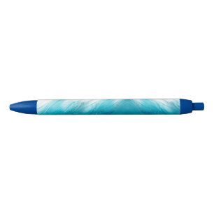 Glittery Alcohol Ink Tumbler Design Black Ink Pen