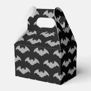 Glittery Bat Halloween Favor Box