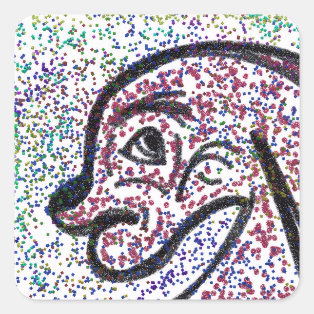 Glittery Dog Sticker Sheets (Front)