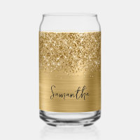 Glittery Gold Glam Name