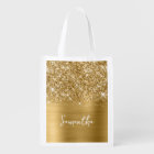 Glittery Gold Glam Name