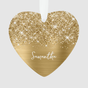 Glittery Gold Glam Nom Photo
