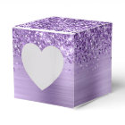 Glittery Light Purple Glam Sweet Sixteen