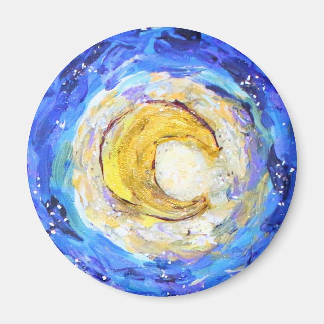 Glittery Night Magnet (Devant)