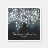 Glittery Sparkle Lights Elegant Glamourous Wedding