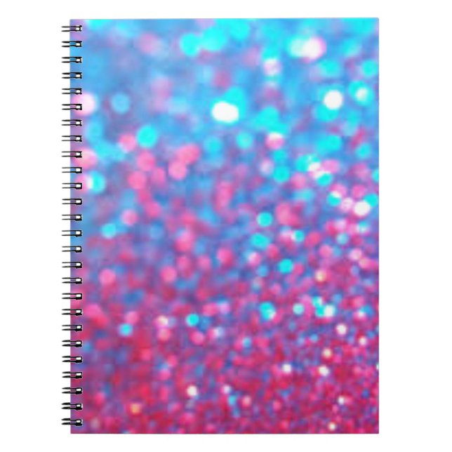 Glittery Sparkle Notebook (Front)