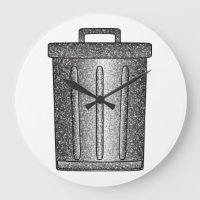 Glittter Trash Can