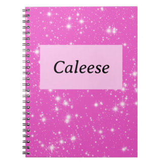 Glitz & Glam Personalized Notebook