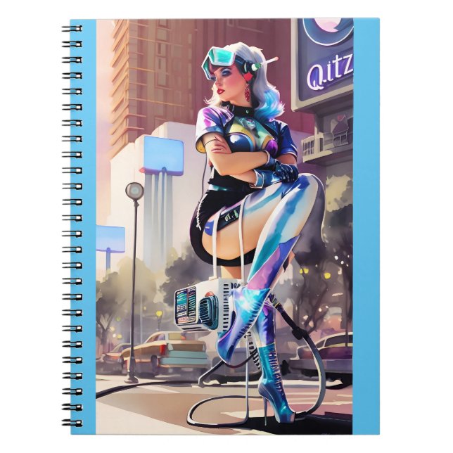Glitz, Qitz and Glamour Ken Gauge Art Notebook (Front)