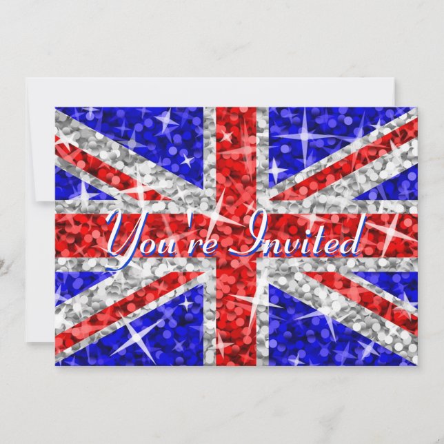 Glitz UK 'You're Invited' invitation (Front)