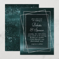 Glitzy Foil | Shamrock Green Faux Metallic Wedding