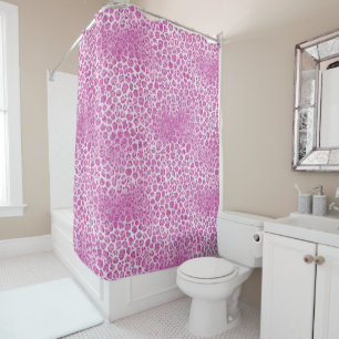 Glitzy Girly Pink Leopard Print