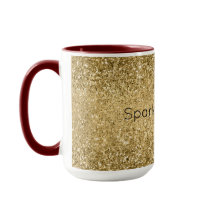 Glitzy Gold Glam Glitter Sparkle