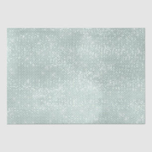 Glitzy Mint Sparkle Tissue Paper