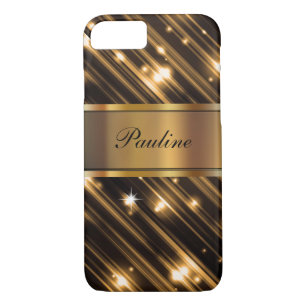 Glitzy Monogram Sparkling Case-Mate iPhone Case