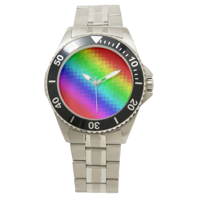 Glitzy Rainbow Dazzler, Watch (Front)