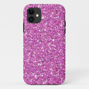 Glitzy Raspberry Glitter iPhone 11 Case