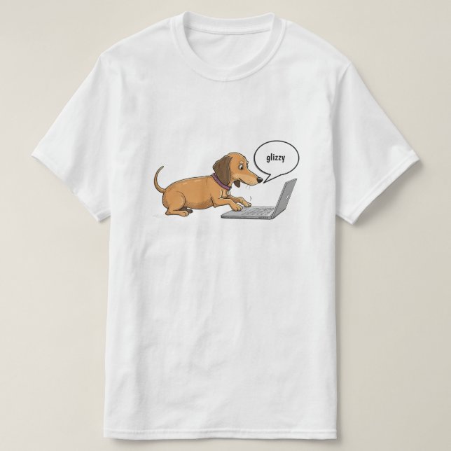 Glizzy Hot Dog T-Shirt (Design Front)