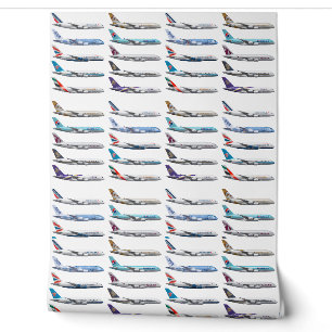 Global Airline Fleet Airbus 380 Wallpaper