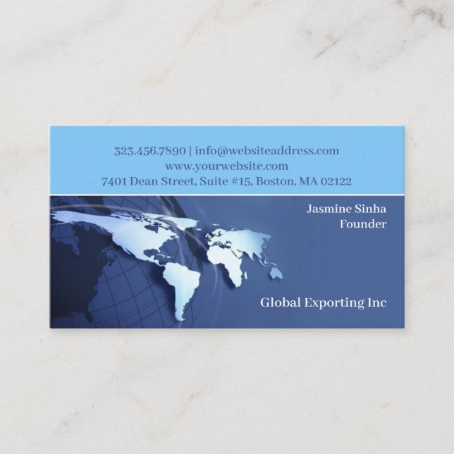 Global Business Card (Front)