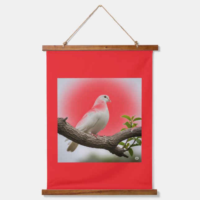 "Global Charm – Artisan Wall Tapestry from India" (Front)