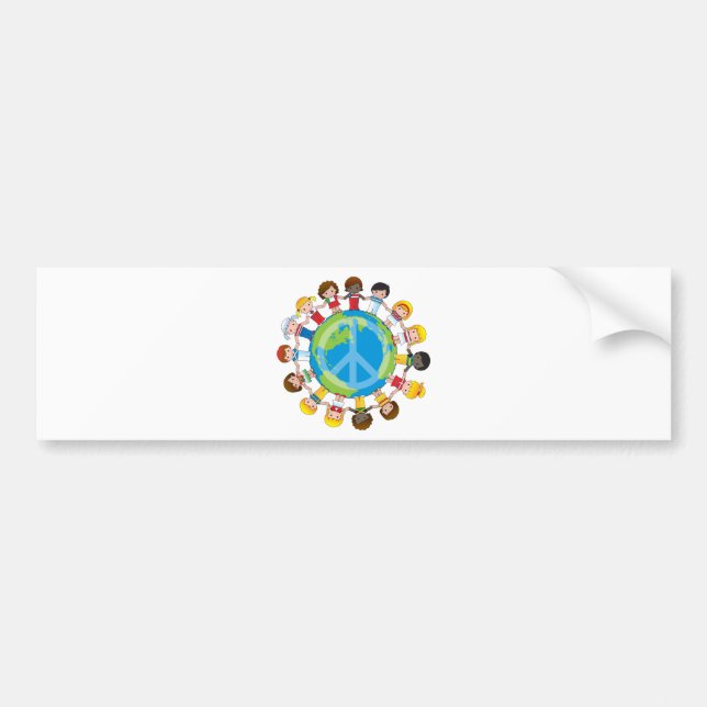 Global Children Bumper Sticker (Front)