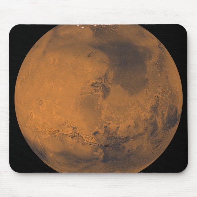 Global Colour View of Mars Mouse Pad (Front)