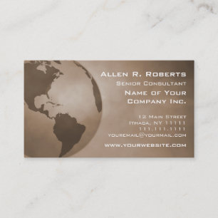 Global Commerce Americas Branch Corporate Business Card