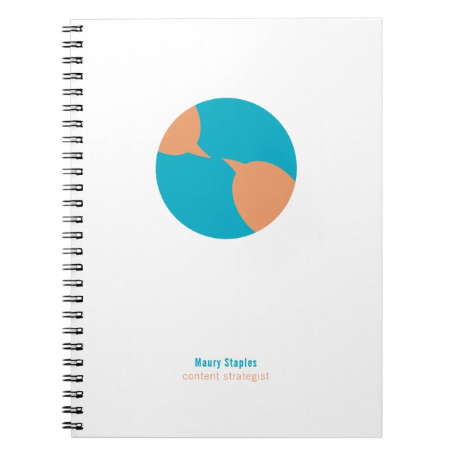 Global Communications Icon Notebook (Front)