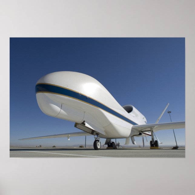 Global Hawk unmanned aircraft Poster (Front)