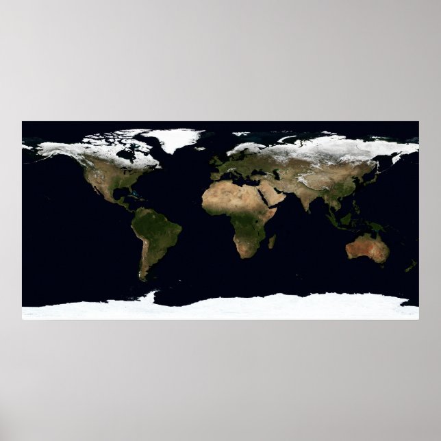Global image of our world poster (Front)