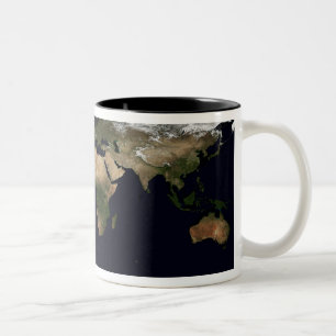 Global image of our world Two-Tone coffee mug