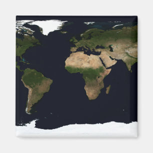 Global image of the world magnet