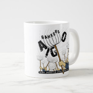 Global Insurrection Against Banker Occupation Large Coffee Mug